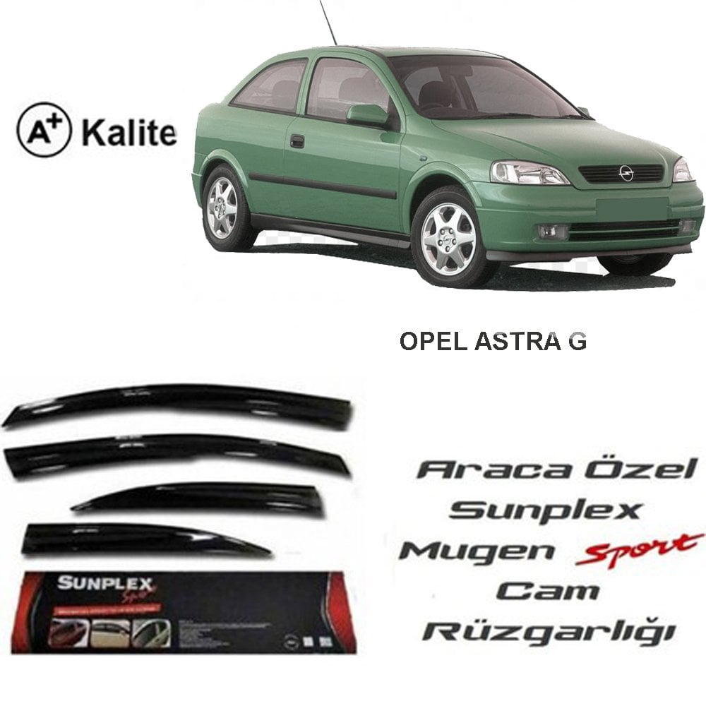 Opel Astra G Cam Rüzgarlığı Mugen Tip Sunplex