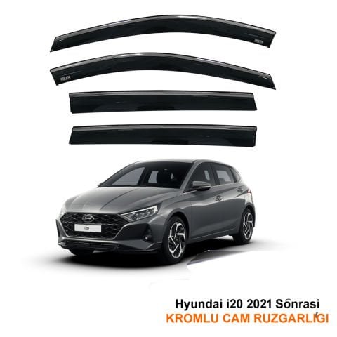 Hyundai İ20 Kromlu Cam Rüzgarlığı Niken 2021 Sonrası