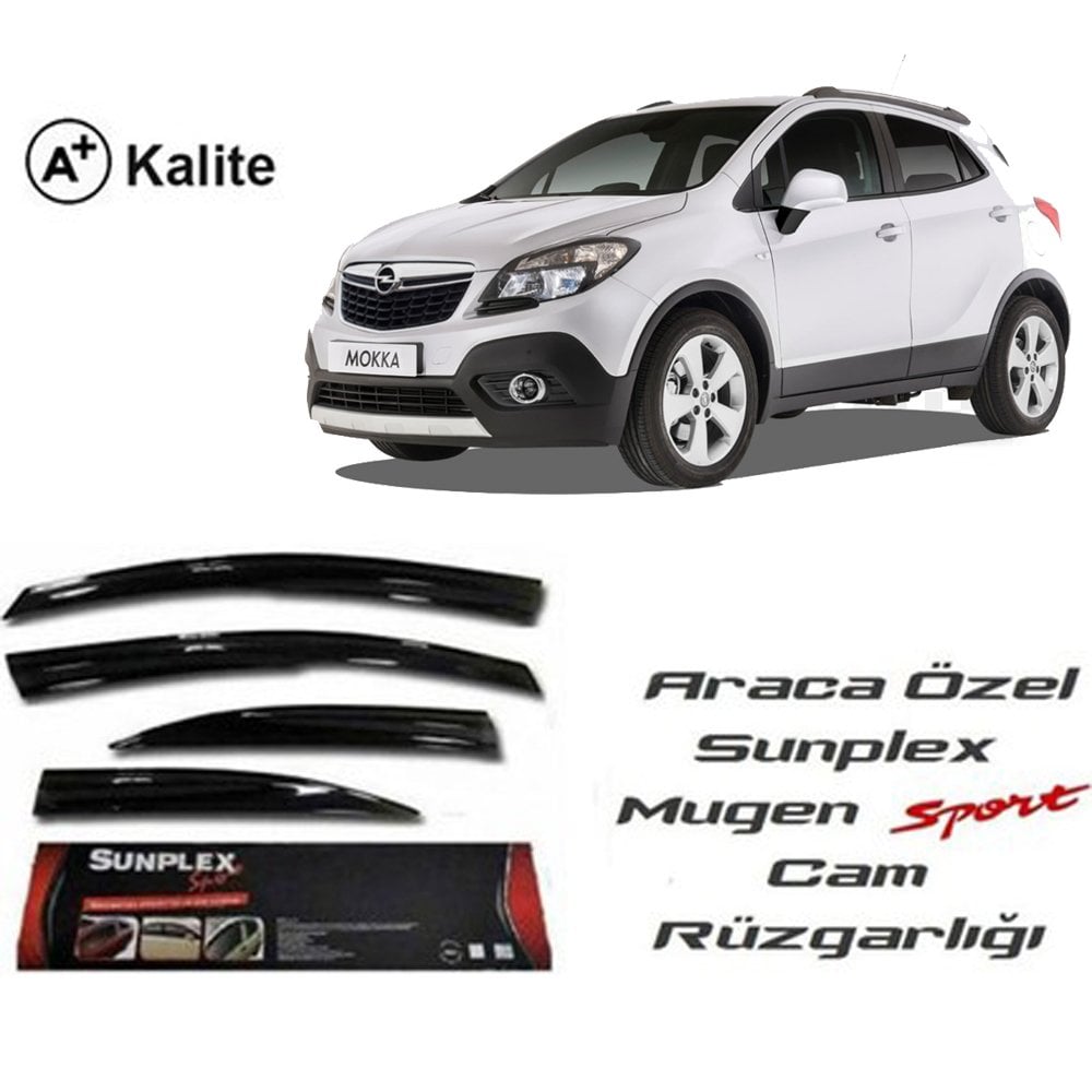 Opel Mokka Cam Rüzgarlığı Mugen Tip Sunplex