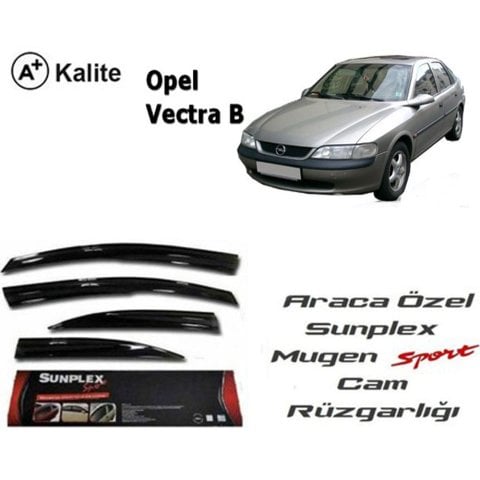 Opel Vectra B Cam Rüzgarlığı Mugen Tip Sunplex 1996-2003