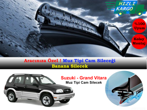 Suzuki Grand Vitara 1998-2004 Muz Silecek Takımı