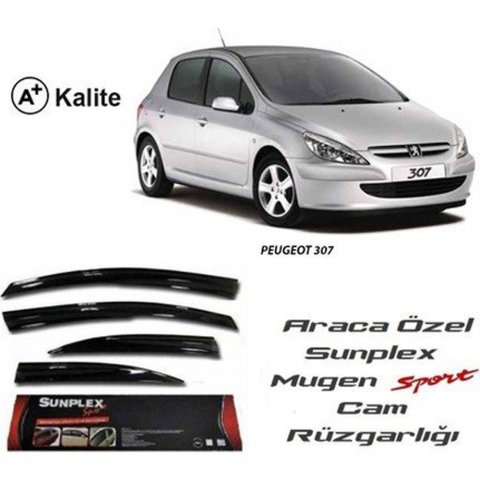 Peugeot 307 Cam Rüzgarlığı Mugen Tip Sunplex