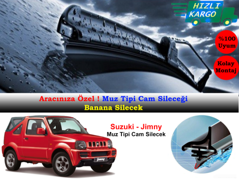 Suzuki Jimny 2000-2012 Muz Silecek Takımı