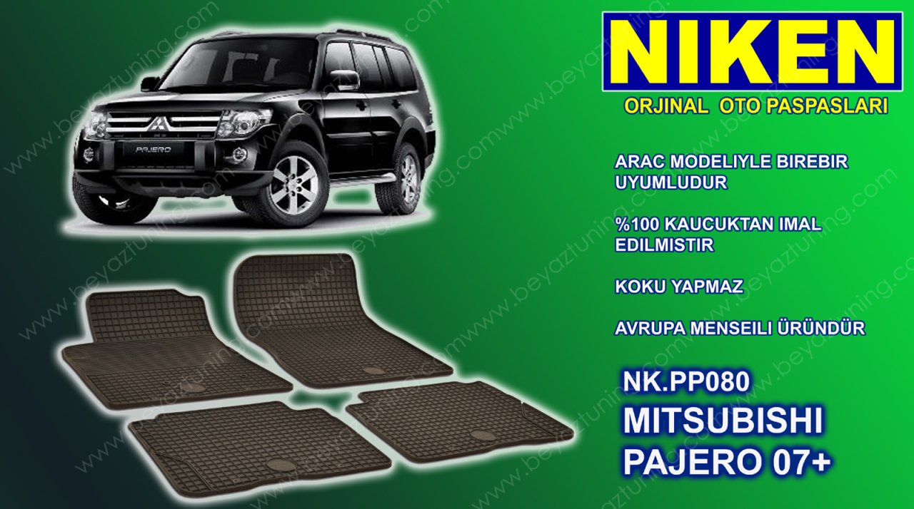 Mitsubishi Pajero Paspas Alman Malı 2007 Sonrası