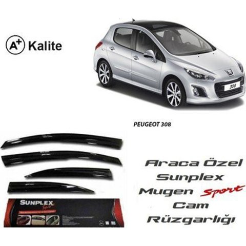 Peugeot 308 Cam Rüzgarlığı Mugen Tip Sunplex