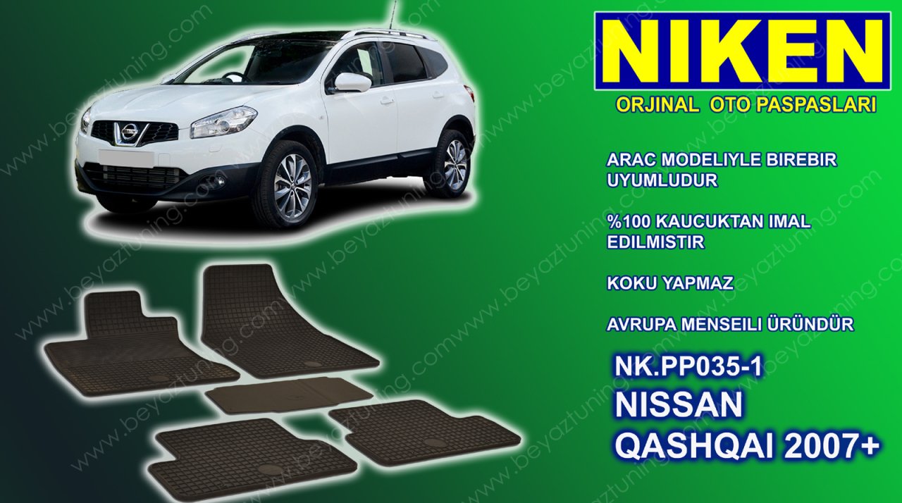 Nissan Qashqai Paspas Alman Malı 2007-2014