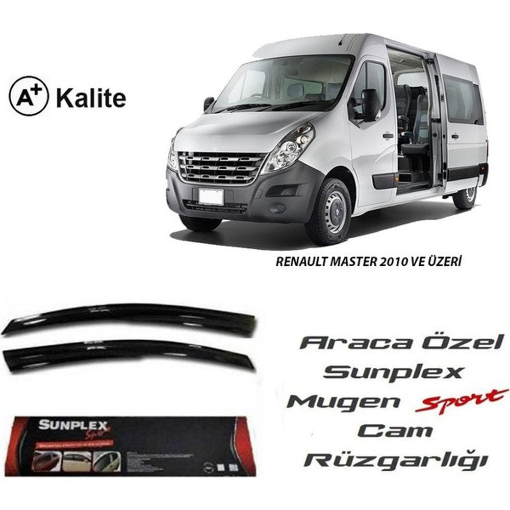 Renault Master Cam Rüzgarlığı Mugen Tip Sunplex 2li