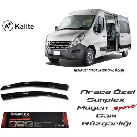 Renault Master Cam Rüzgarlığı Mugen Tip Sunplex 2li