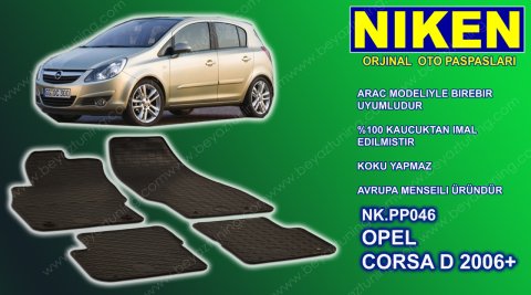 Opel Corsa D Paspas Alman Malı 2006-2014