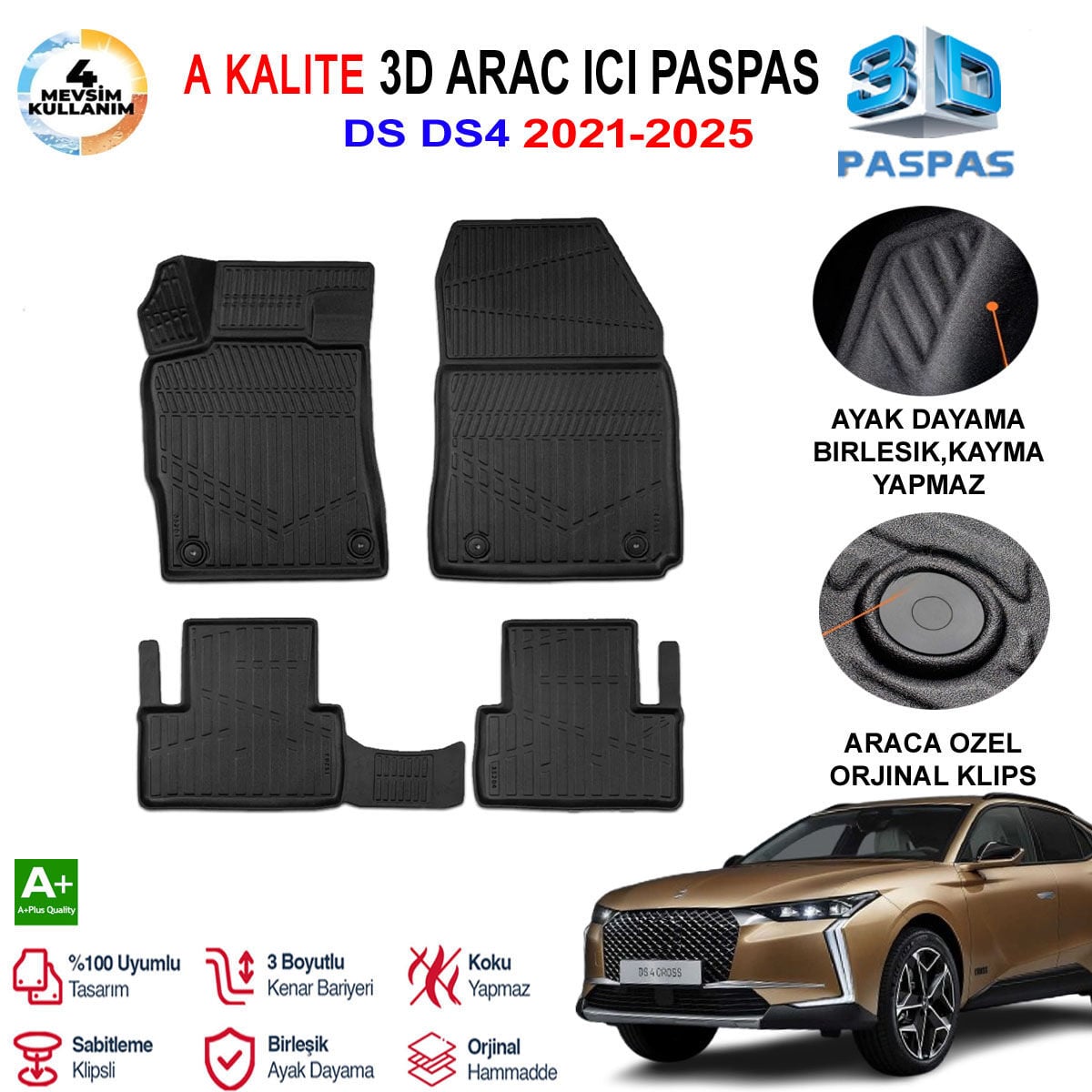 DS DS 4 Paspas Havuzlu Pro 2021-2025