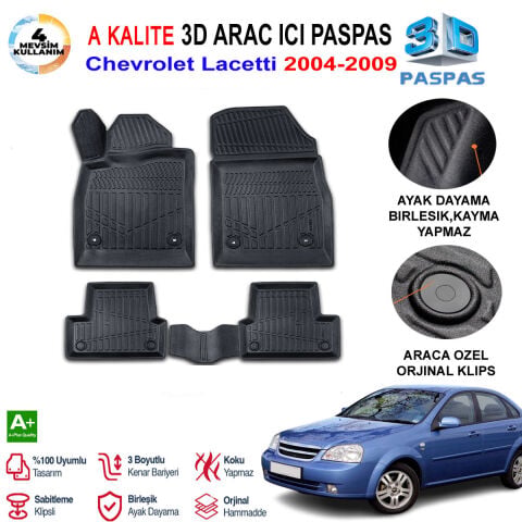 Chevrolet Lacetti 3D Paspas Havuzlu Pro 2004-2009