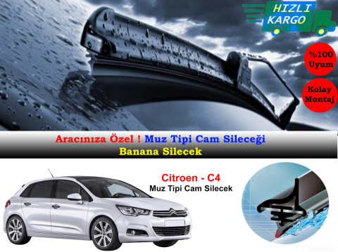 Citroen C4 Muz Silecek Takımı 2011-2017