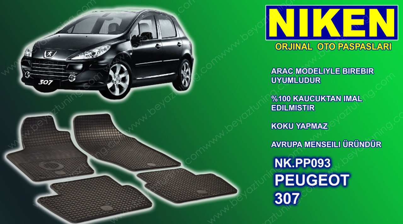 Peugeot 307 Paspas Alman Malı 2001-2007