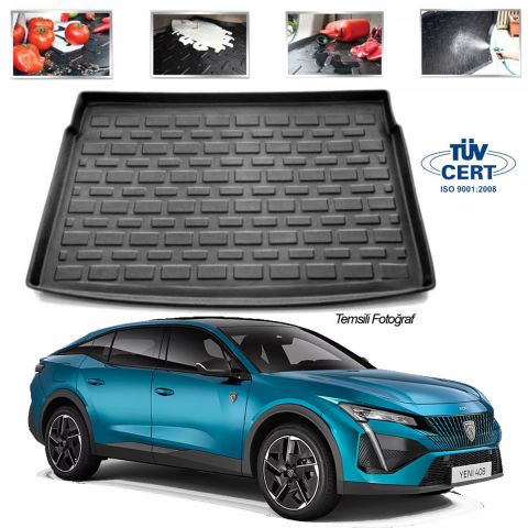 Peugeot 408 Bagaj Havuzu Paspası 2022 Sonrası