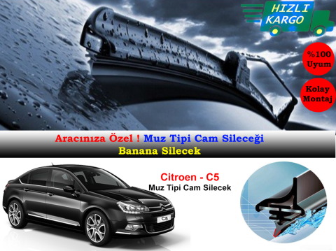 Citroen C5 Muz Silecek Takımı 2008-2015