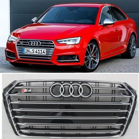 Audi A4 Ön Panjur Izgara S4 Model 2016-2019 B9 Kasa