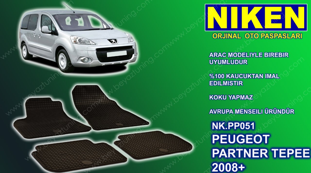 Peugeot Partner Tepee Paspas Alman Malı