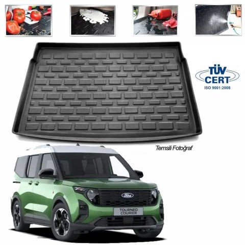 Ford Courier Bagaj Havuzu Paspası 2024 Sonrası