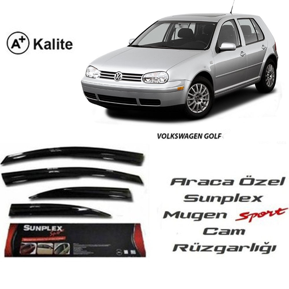 Volkswagen Golf 4 Cam Rüzgarlığı Mugen Tip Sunplex