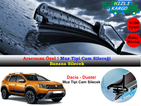 Dacia Duster Muz Silecek Takımı 2018-