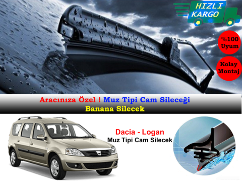Dacia Logan Mcv Muz Silecek Takımı 2004-2012