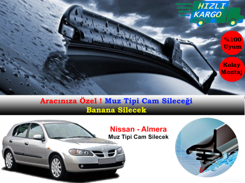 Nissan Almera Muz Silecek Takımı 2000-2005