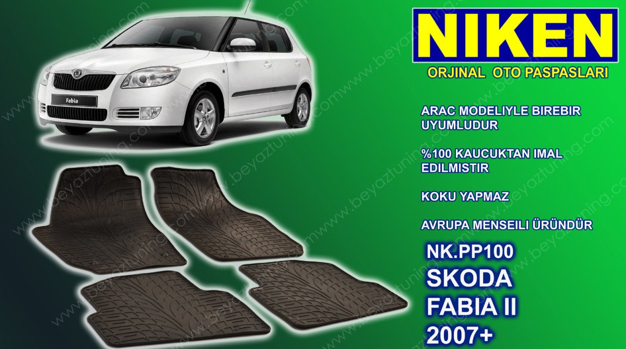 Skoda Fabia Paspas Alman Malı 2007-2013