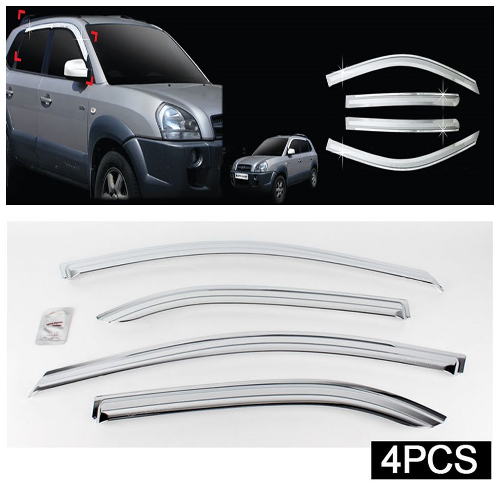 Hyundai Tucson Cam Rüzgarlık Krom Nikelajlı Lüx