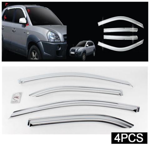 Hyundai Tucson Cam Rüzgarlık Krom Nikelajlı Lüx