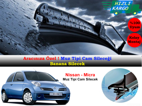 Nissan Micra Muz Silecek Takımı 2005-2010