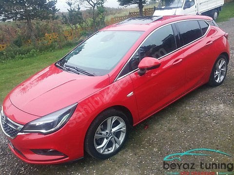 Opel Astra K Cam Çıtası Çerçevesi Kromu Nikelajı Komple Hb