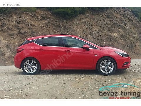 Opel Astra K Cam Çıtası Çerçevesi Kromu Nikelajı Komple Hb
