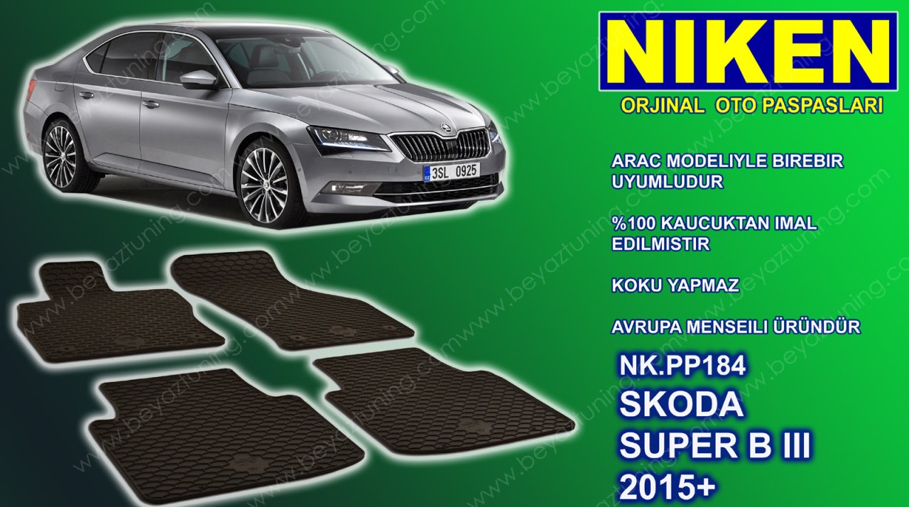 Skoda Super B Paspas Alman Malı 2015 Sonrası