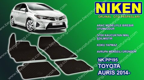 Toyota Auris Paspas Alman Malı 2014 Sonrası