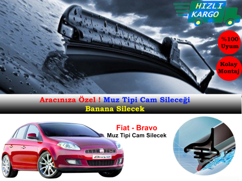 Fiat Bravo Muz Silecek Takımı 2007-2014