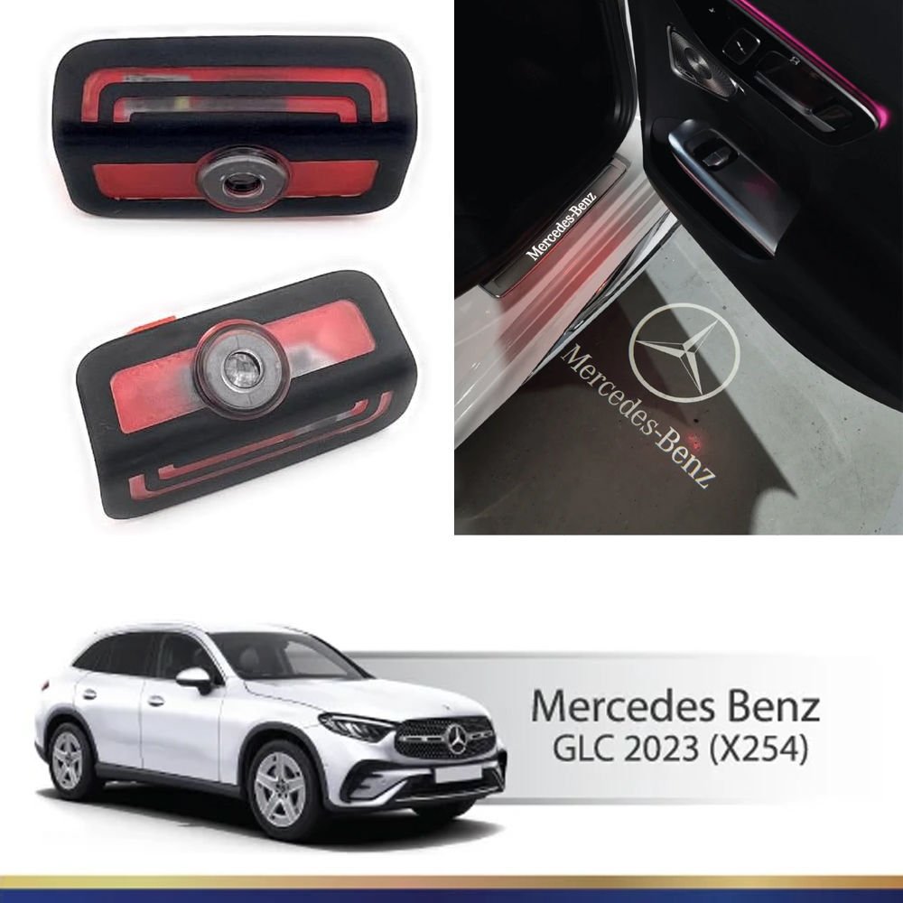 Mercedes GLC X254 Kapı Altı Hayalet Logo Orjinal Lazer Led 2023 Sonrası