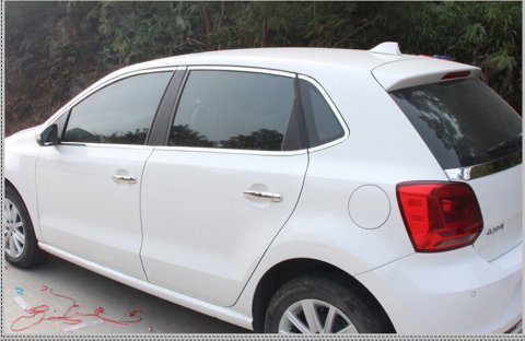 Volkswagen Polo Cam Çıtası Komple Kromu Nikelajı 2009-2017