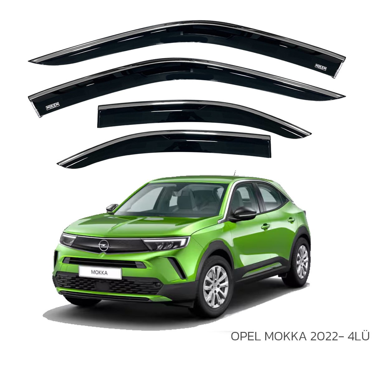 Opel Mokka Kromlu Cam Rüzgarlığı Niken 2022 Sonrası