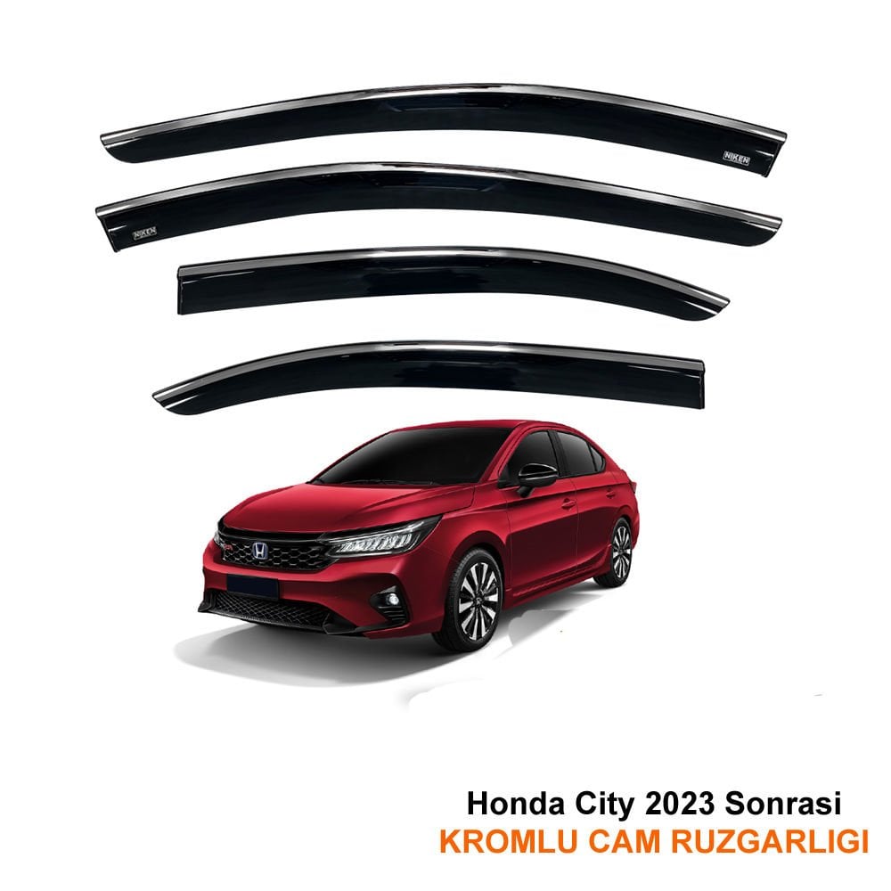 Honda City Kromlu Cam Rüzgarlığı Niken 2021 Sonrası