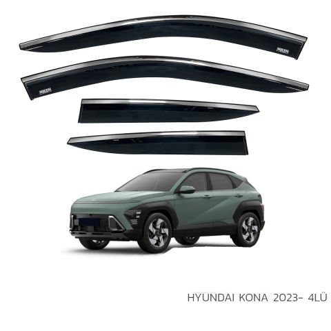Hyundai Kona Kromlu Cam Rüzgarlığı Niken 2023 Sonrası