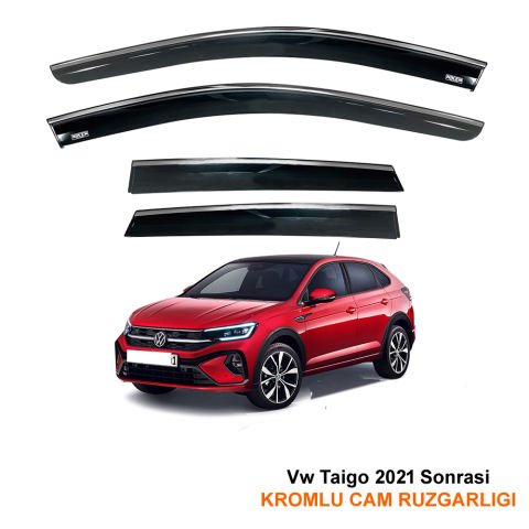 Volkswagen Taigo Kromlu Cam Rüzgarlığı Niken 2021 Sonrası