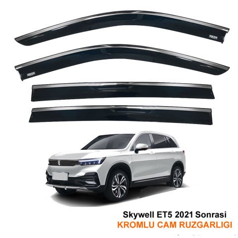 Skywell ET5 Kromlu Cam Rüzgarlığı Niken 2021 Sonrası