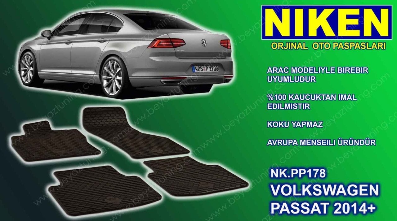 Volkswagen Passat B8 Paspas Alman Malı 2014 Sonrası