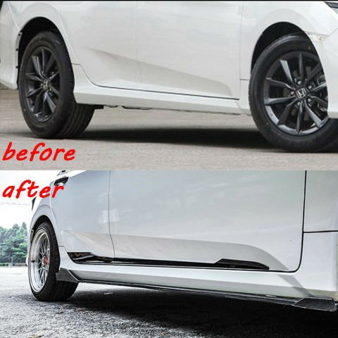 Honda Civic Fc5 Fk7 Yan Kapı Alt Çıtası Parlak Siyah