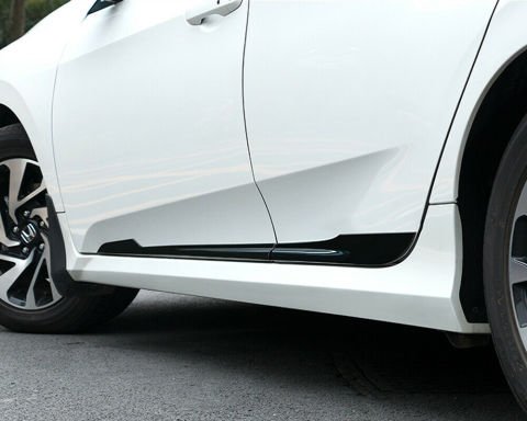 Honda Civic Fc5 Fk7 Yan Kapı Alt Çıtası Parlak Siyah