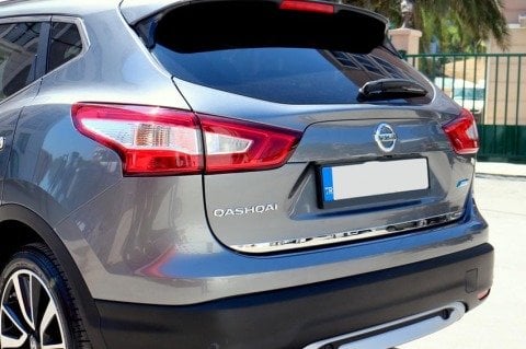 Nissan Qashqai Bagaj Alt Çıtası Krom Nikelajı 2014 Sonrası