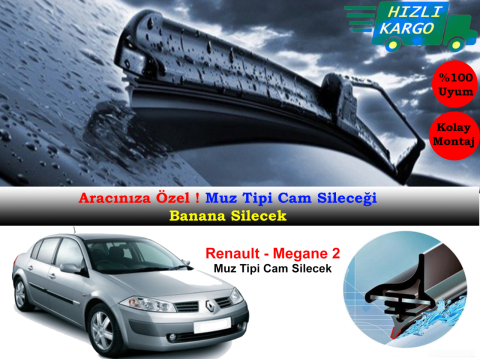 Renault Megane 2 Muz Silecek Takımı 2003-2009