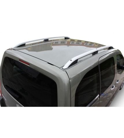 Peugeot Rifter Maxi Van Üst Port Bagaj Tavan Çıtası Gri