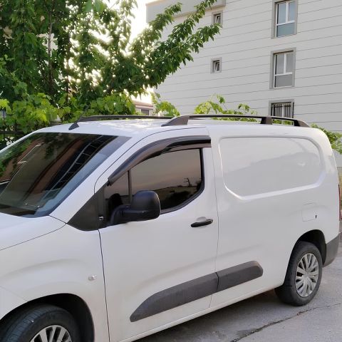 Toyota Proace City Maxi Van Üst Port Bagaj Tavan Çıtası Siyah 2019 Sonrası