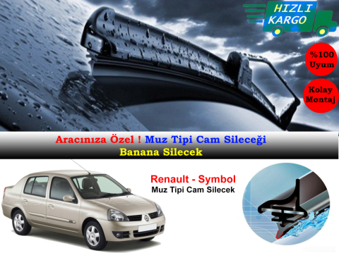Renault Symbol Muz Silecek Takımı 2000-2008
